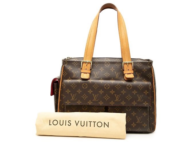 Louis Vuitton Marrone Monogram Multipli Cite - vista 8