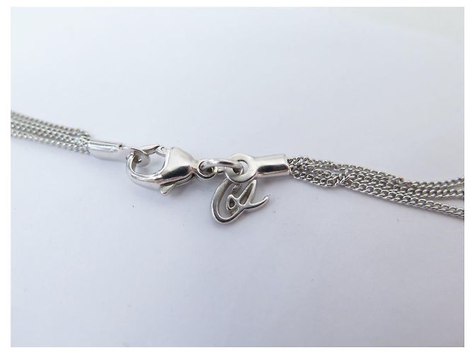 NUOVO SET COLLANA E ORECCHINI CHRISTIAN LACROIX AMETISTA IN ARGENTO - vista 17