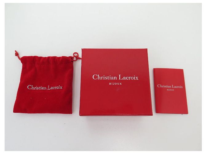 NUOVO SET COLLANA E ORECCHINI CHRISTIAN LACROIX AMETISTA IN ARGENTO - vista 19