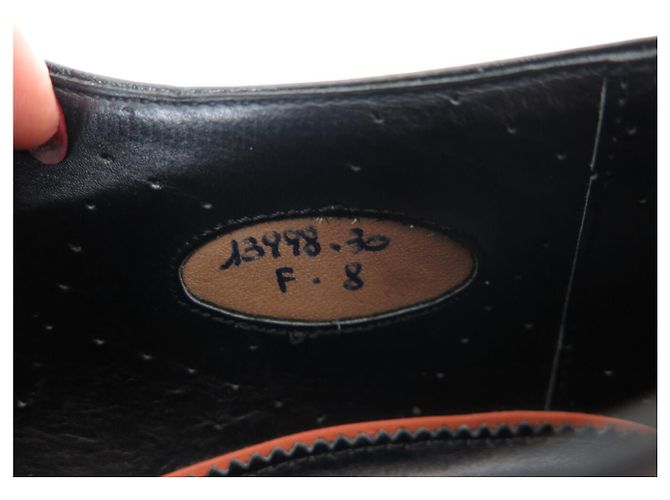 SCARPE SANTONI 13998 RICHELIEU 8 IT 43 FR PELLE PATINATA GRIGIA Grigio - vista 11