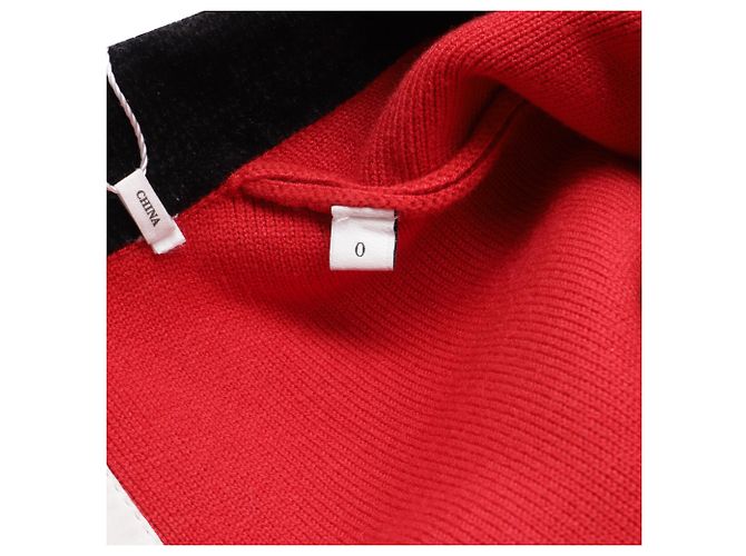 Sandro Paris Button-Down Blazer aus roter Viskose - Ansicht 6