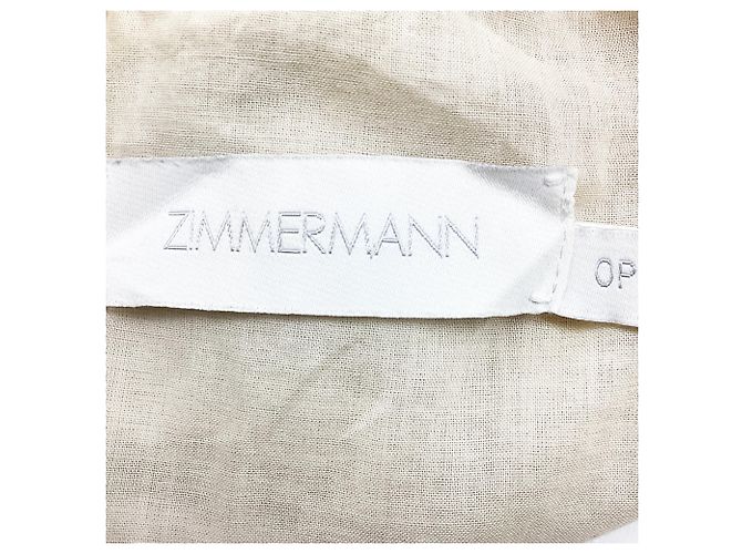 Tute Bonita con stampa floreale di Zimmermann in lino multicolore - vista 5