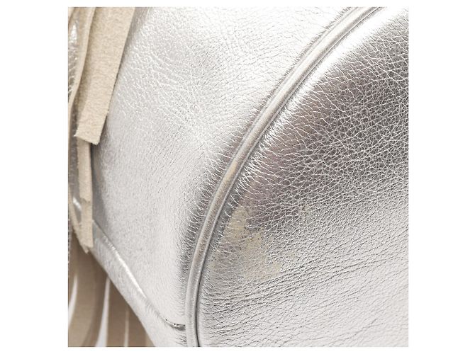 Autre Marque Borsa a secchiello CARNIVAL L in pelle J&M Davidson Argento - vista 5