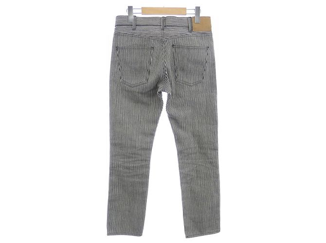 Céline Pantalones a rayas CELINE Negro - vista 2