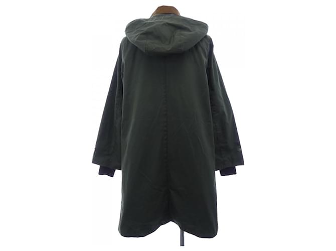 Autre Marque Abrigo Barbour Verde Caqui - vista 2