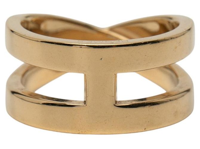 Ring Hermès Anello per foulard Ruban Hermes D'oro - vista 3