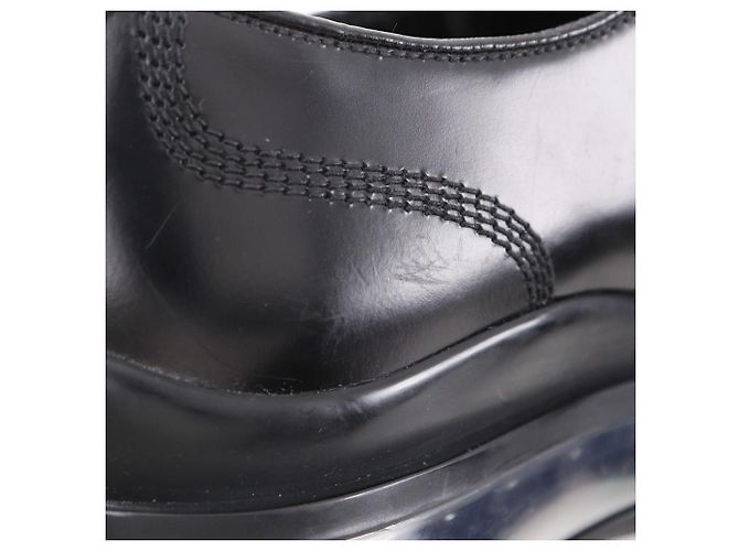 Prada Leder-Sneaker Schwarz - Ansicht 14