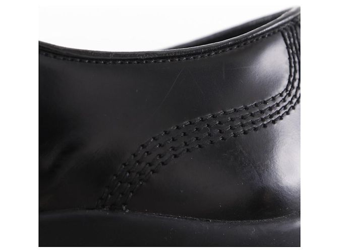 Prada Leder-Sneaker Schwarz - Ansicht 7