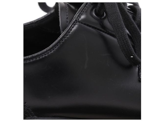 Prada Leder-Sneaker Schwarz - Ansicht 9