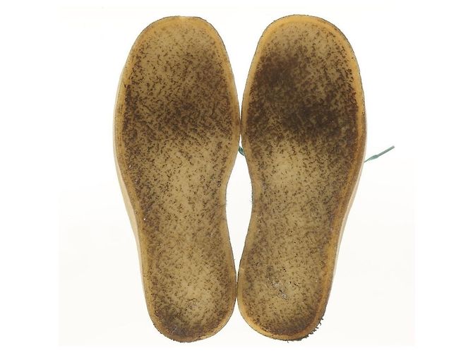 Autre Marque Stivaletti Clarks Hidden NY in scamosciato Verde - vista 3