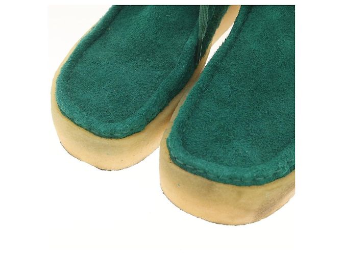 Autre Marque Stivaletti Clarks Hidden NY in scamosciato Verde - vista 4