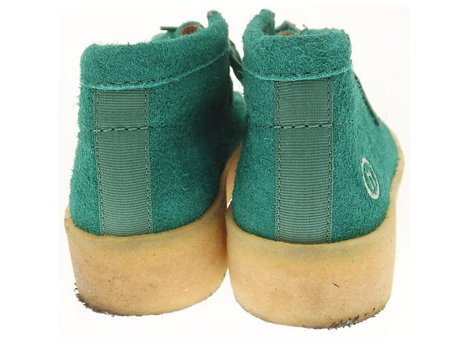 Autre Marque Stivaletti Clarks Hidden NY in scamosciato Verde - vista 5