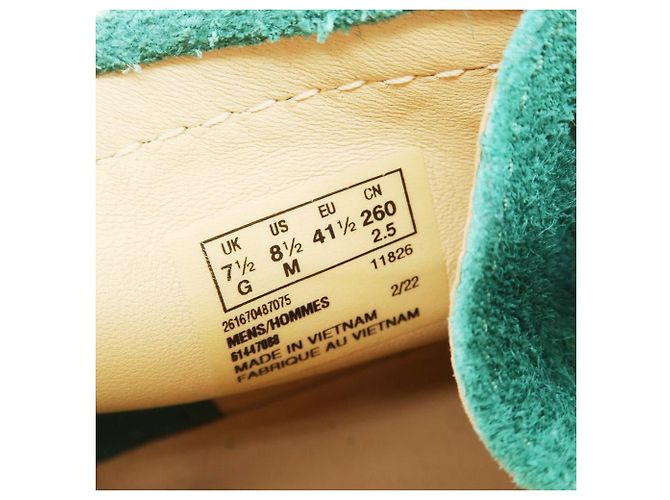 Autre Marque Stivaletti Clarks Hidden NY in scamosciato Verde - vista 8