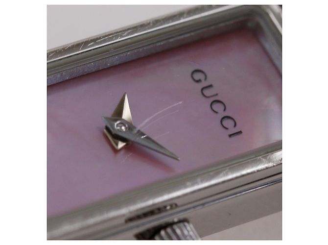 Gucci 1500L Stainless Steel Watch Pink - view 8