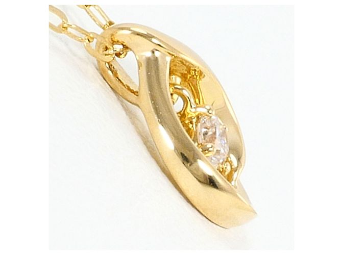 Autre Marque Collana in oro giallo 18K con diamante D'oro - vista 2