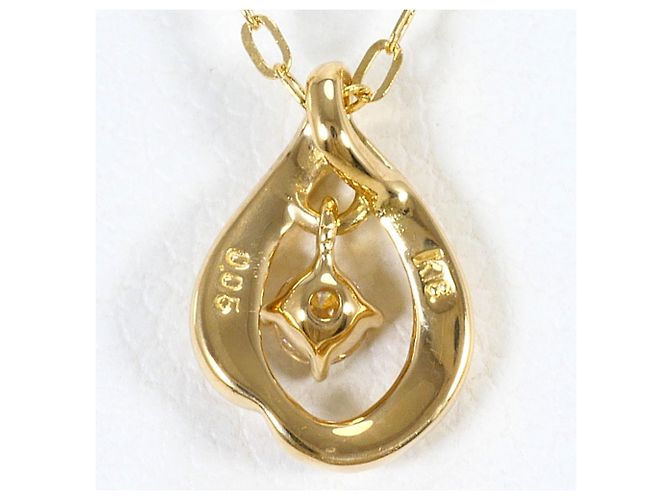 Autre Marque Collana in oro giallo 18K con diamante D'oro - vista 3