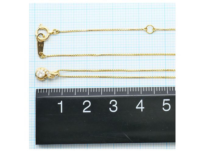 Autre Marque Collana in oro giallo 18K con diamante D'oro - vista 4