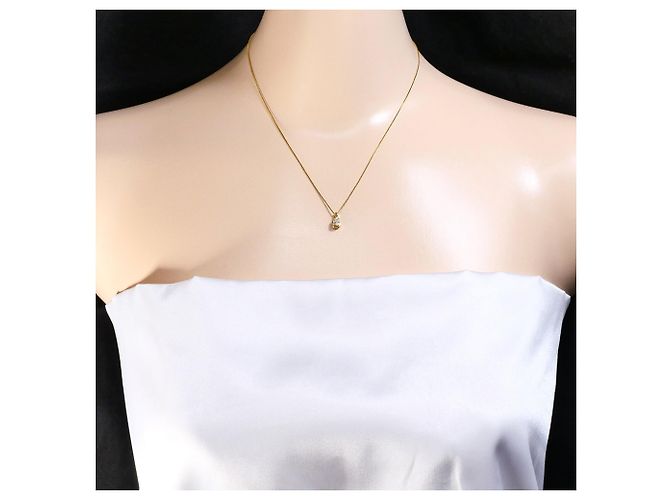 Autre Marque Collana in oro giallo 18K con diamante D'oro - vista 5