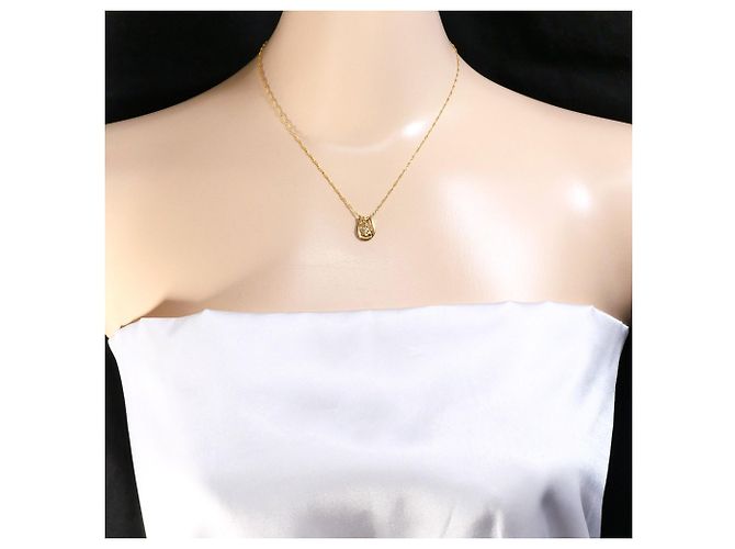 Autre Marque Collana in oro giallo 18K con diamante D'oro - vista 5