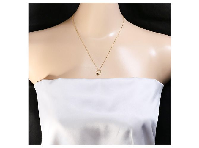 Autre Marque Collana in oro giallo 18K con opale e diamante D'oro - vista 7