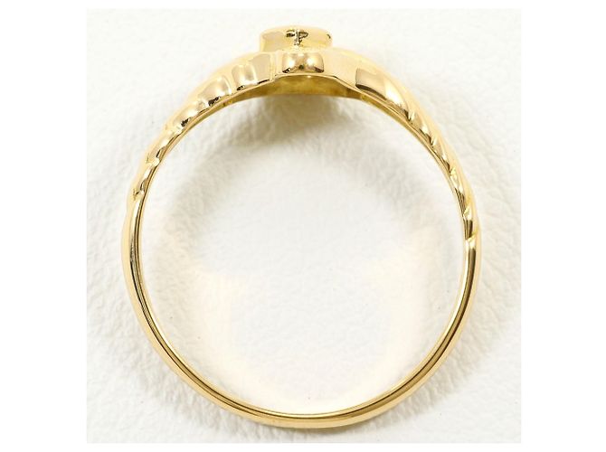 Autre Marque 18K Gelbgold-Ring mit Diamant Golden - Ansicht 2