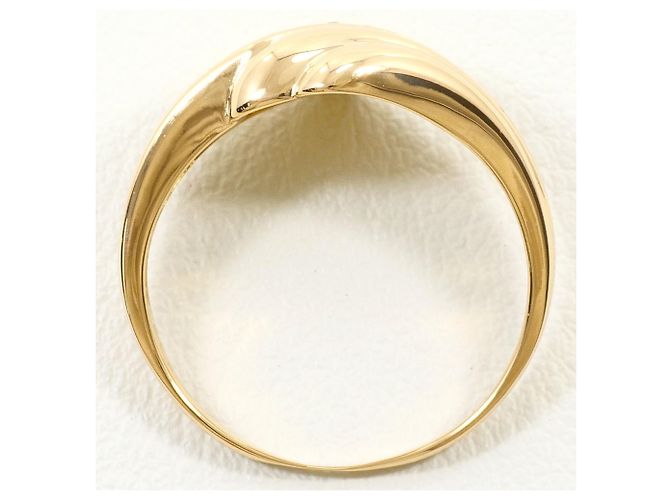Autre Marque 18K Gelbgold-Ring mit Diamant Golden - Ansicht 2