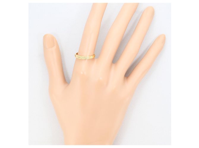 Autre Marque 18K Gelbgold-Ring mit Diamant Golden - Ansicht 6