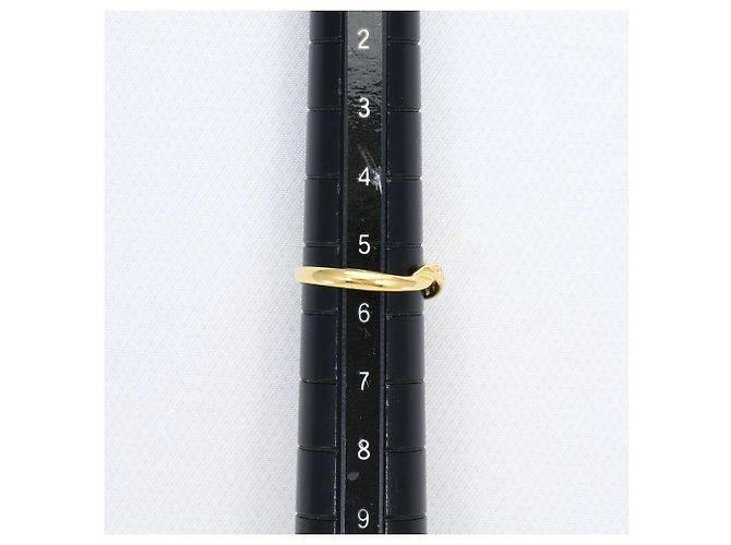 Autre Marque 18K Gelbgold-Ring mit Diamant Golden - Ansicht 5