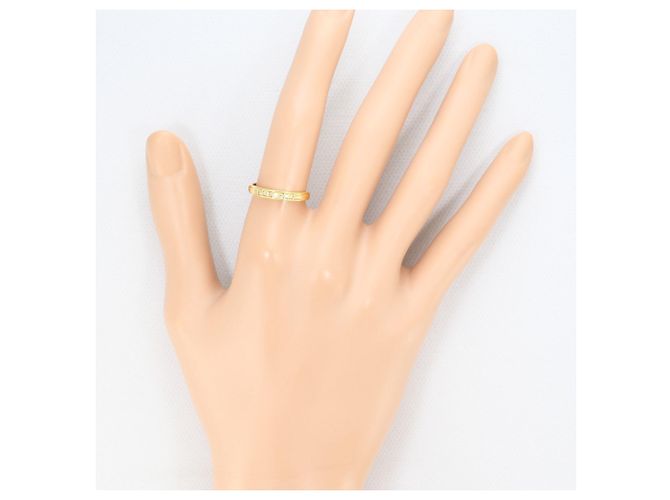 Autre Marque 18K Gelbgold-Ring mit Diamant Golden - Ansicht 5