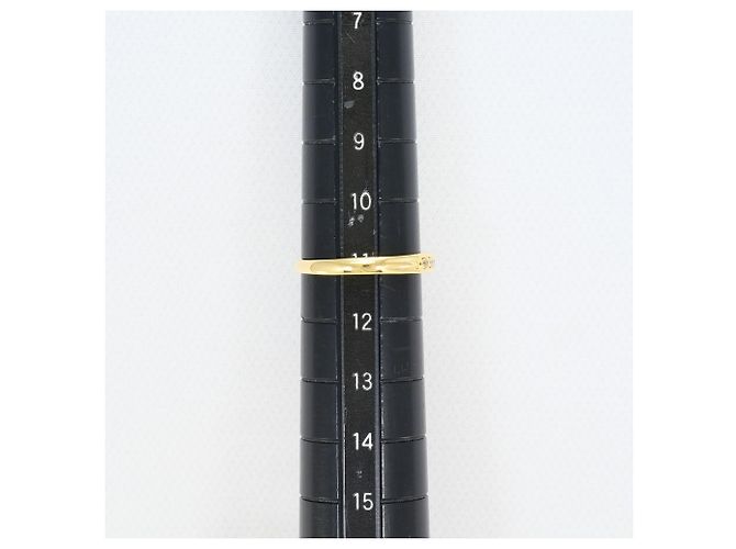 Autre Marque 18K Gelbgold-Ring mit Diamant Golden - Ansicht 6