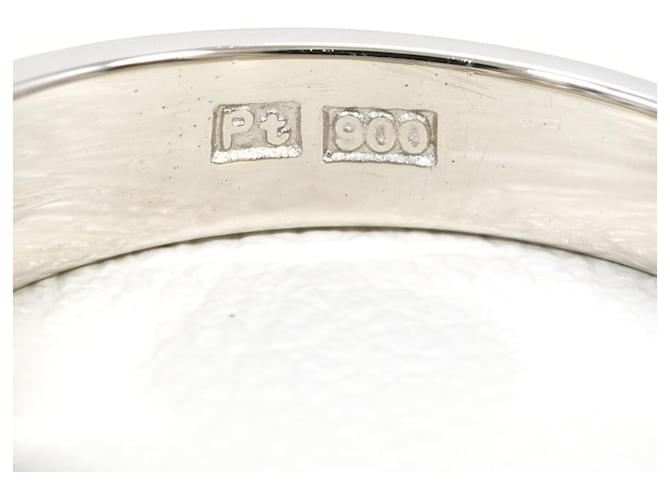 Autre Marque Platinring mit Diamant - Ansicht 5