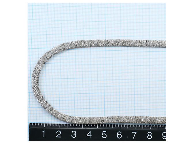 Autre Marque Collana in oro bianco 18K con zircone cubico D'oro - vista 5