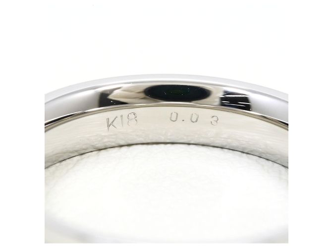 Autre Marque 18K Goldring mit Diamant Golden - Ansicht 5