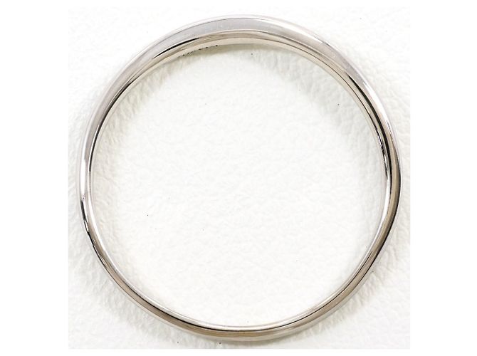 Autre Marque 14K Weißgold-Ringband Golden - Ansicht 2