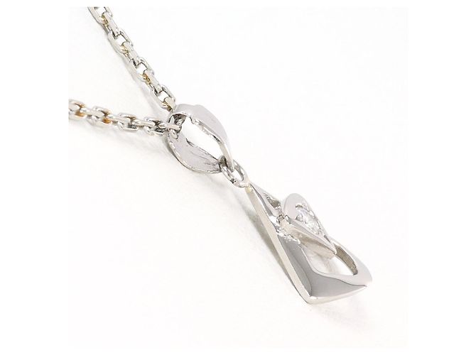 Autre Marque Collana in platino PT900 con diamante - vista 2