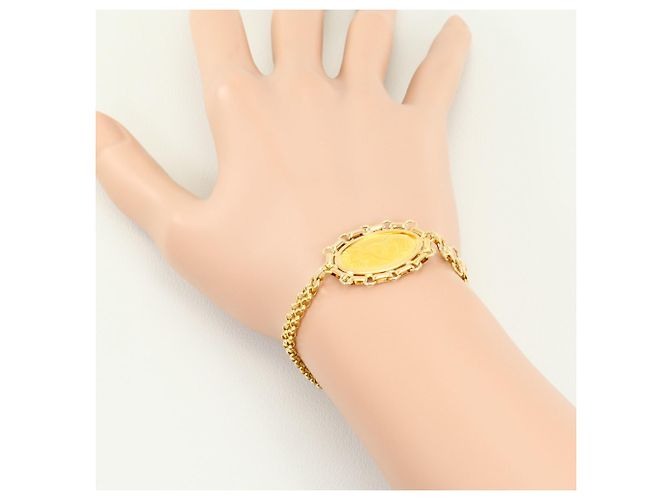 Autre Marque Bracciale con charm in oro giallo 24K D'oro - vista 3
