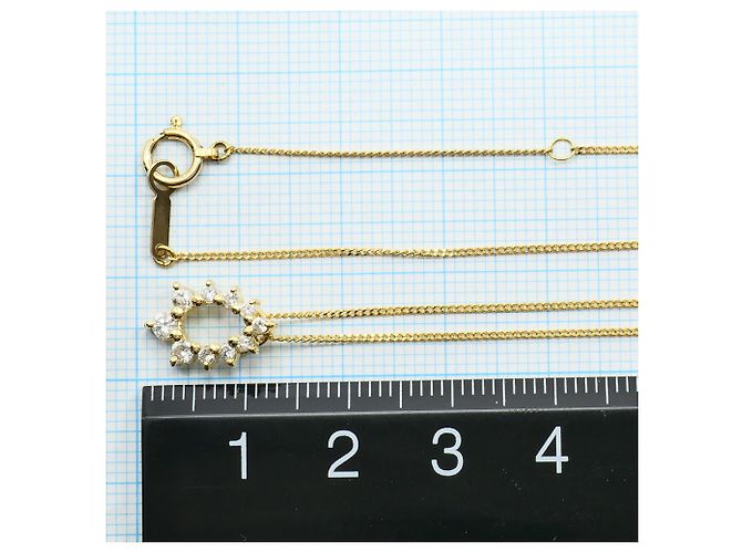 Autre Marque Collana in oro giallo 18K con diamante D'oro - vista 4