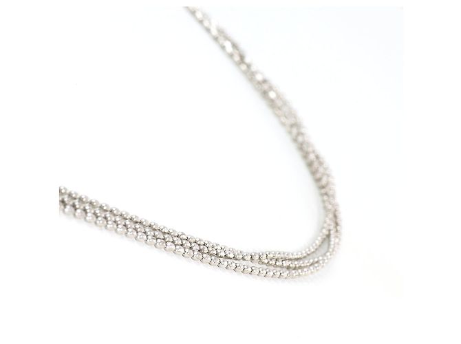 Autre Marque Collana in oro bianco 14K D'oro - vista 2