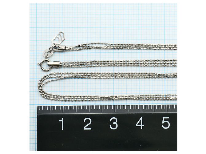 Autre Marque Collana in oro bianco 14K D'oro - vista 4