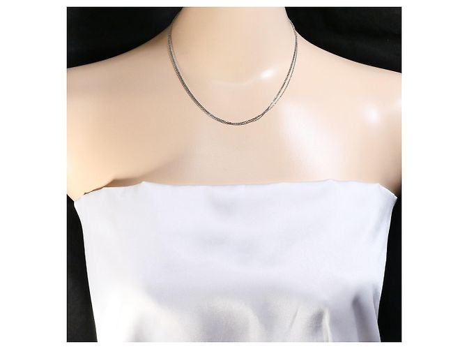 Autre Marque Collana in oro bianco 14K D'oro - vista 5