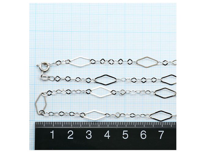 Autre Marque Collana in oro bianco 14K D'oro - vista 3