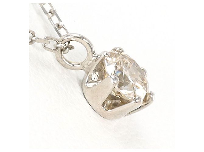 Autre Marque 18K Weißgoldkette mit Diamant Golden - Ansicht 2