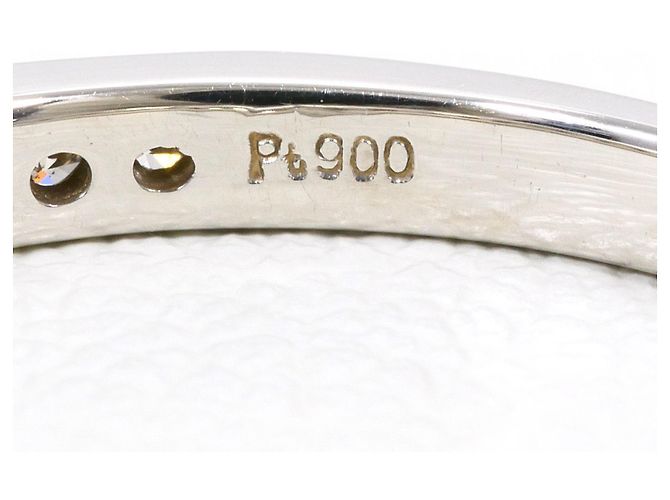 Autre Marque PT900 Platin Diamant Ring - Ansicht 4