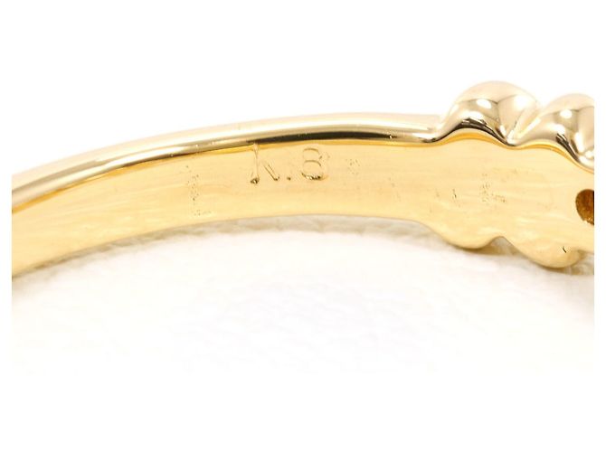 Autre Marque 18K Gelbgold-Ring mit Diamant Golden - Ansicht 4