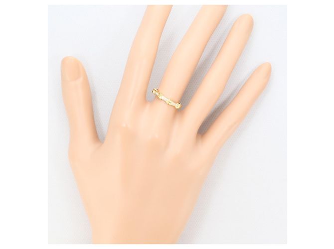 Autre Marque 18K Gelbgold-Ring mit Diamant Golden - Ansicht 5