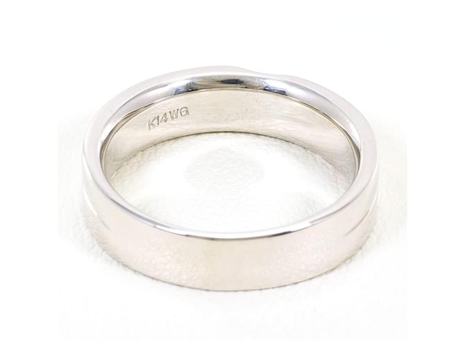 Autre Marque 14K Weißgold-Ring Golden - Ansicht 3