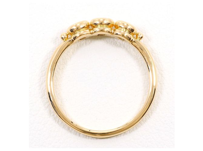 Autre Marque 18K Gelbgold-Ring mit Diamant Golden - Ansicht 2