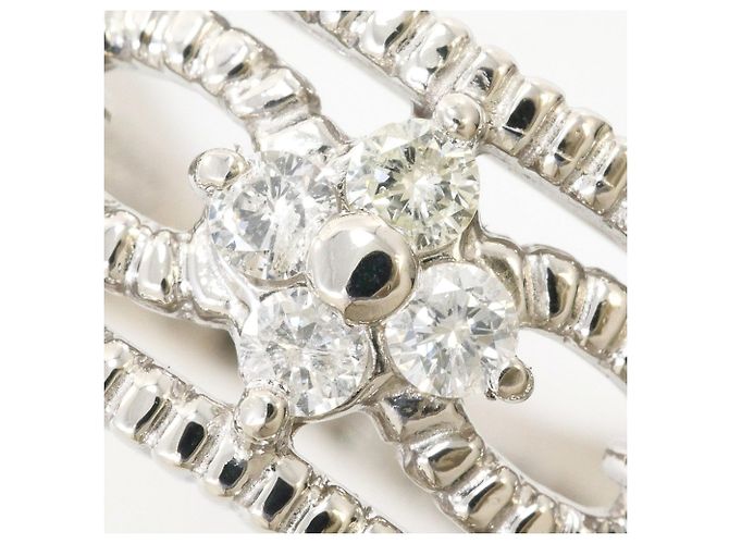 Autre Marque Platin 900 Diamantring - Ansicht 2