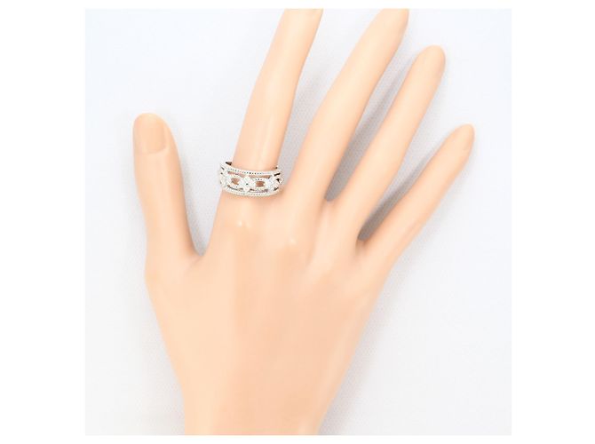 Autre Marque Platin 900 Diamantring - Ansicht 6