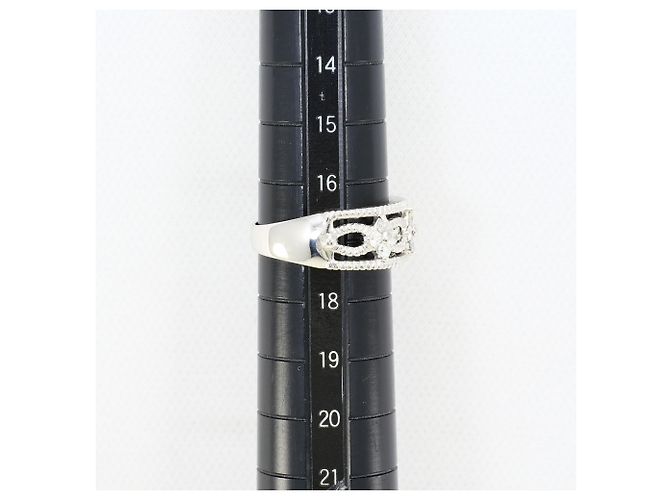 Autre Marque Platin 900 Diamantring - Ansicht 7